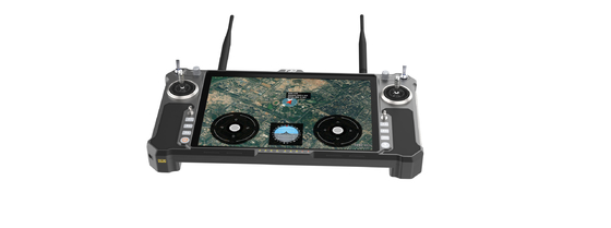 T30 all-in-one GCS มือถือ เหมาะสมสําหรับการฆ่าตัวตายและ FPV drones ด้วยจอสัมผัส FHD ความสว่างสูง